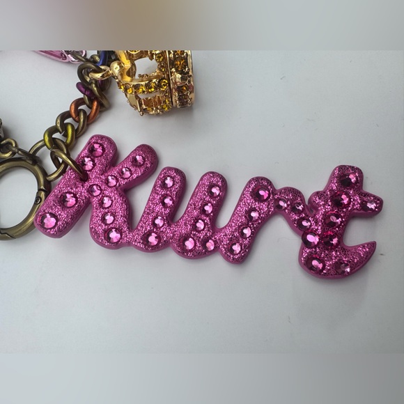 Kurt Geiger London Kurt Eagle Mix Keyring Bag Charm STUNNING - Hard to Find - Picture 5 of 17